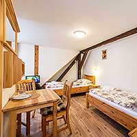 Room no. 4, interior, Guesthouse & Suites V Suchu Český Krumlov