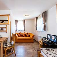 Zimmer Nr. 4, Interior, Pension & Appartements V Suchu Český Krumlov